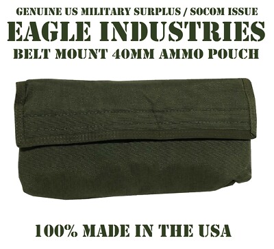 OLD GEN EAGLE INDUSTRIES ALICE 6 ROUND 40MM GRENADE SHOTGUN POUCH SEALs CAG NOS