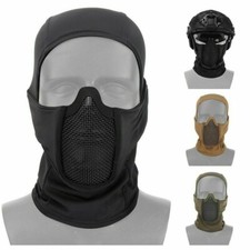Balaclava Full Face Mask Mesh Cover Ski Motorcycle Scarf Hat Windproof Outdoor