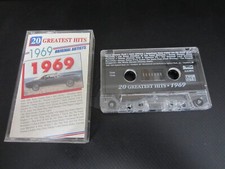 20 Greatest Hits 1969 by Various Artists Cassette, 1987