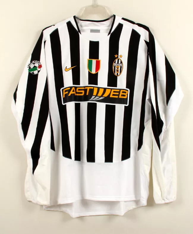 2003 04 JUVENTUS Home L S No.10 DEL PIERO Serie A jersey shirt eBay