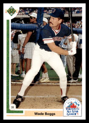 1991 Upper Deck Final Edition  Wade Boggs #84F Boston Red Sox Baseball Card