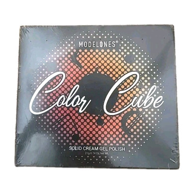 MODELONES Color Cube Solid Cream nail Gel Polish set (18)