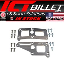 Ctsv To Truck Engine Block Mount Adapter Cts-v Swap Plates Billet Bracket Ict