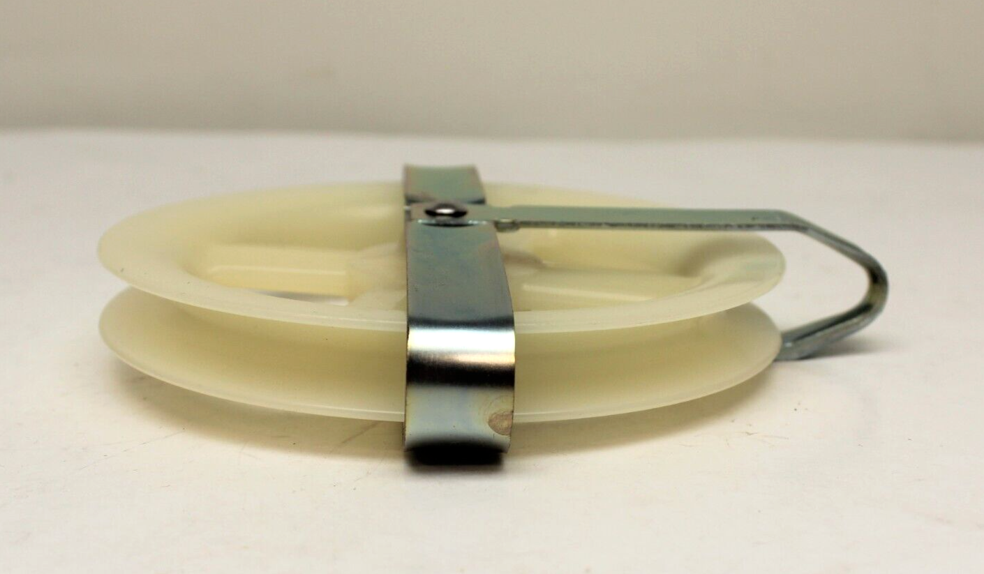 Vintage Stanley Clothesline Pulley 4111 Plastic Wheel/Zinc Steel Frame USA NOS eBay