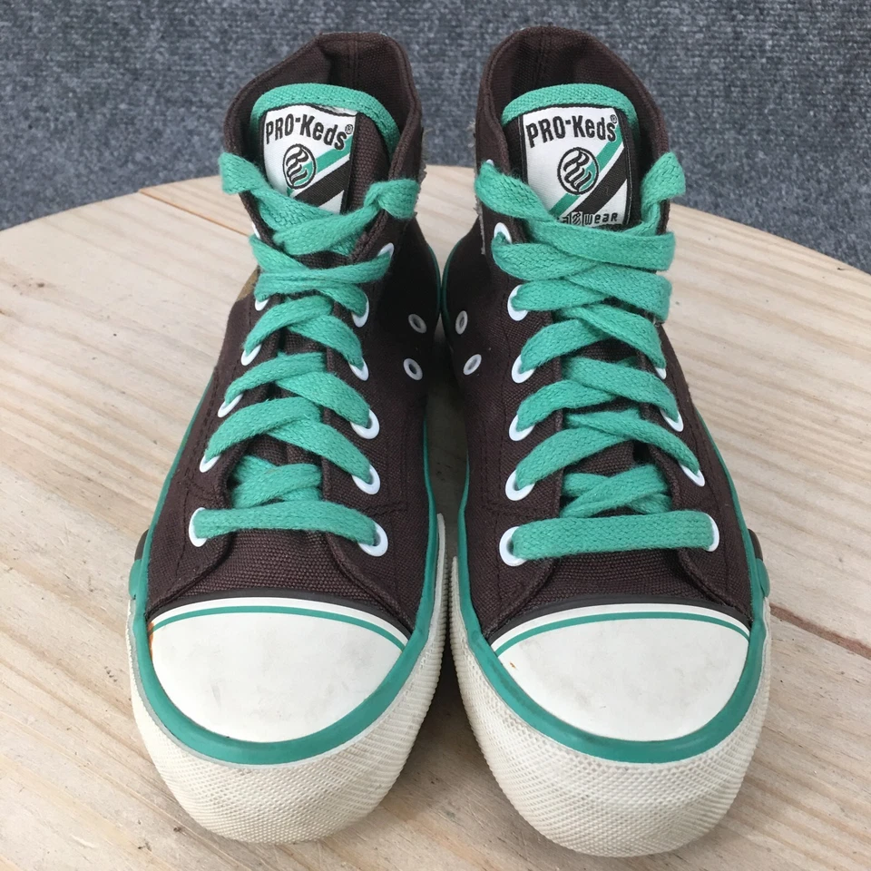 Zapatos PRO Keds Mujer 5.5 Roca Wear Royal Zapatillas Altas RW2190 Tela Verde Foto 4 de 4