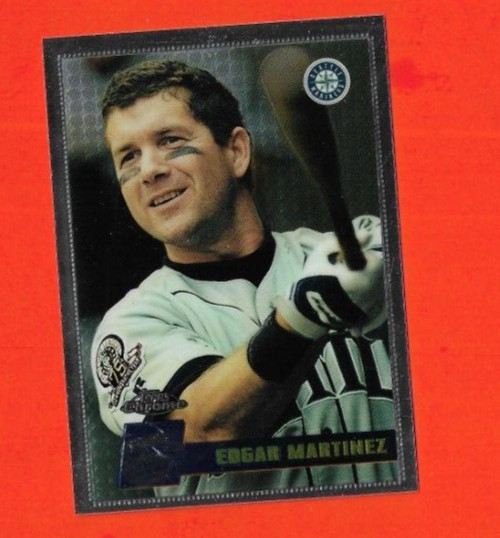 EDGAR MARTINEZ 1996 Topps Chrome #94 SEATTLE MARINERS