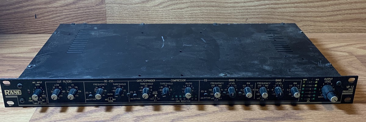 その他 RANE VP12 Rane VP-12 Voice processor Untested | eBay