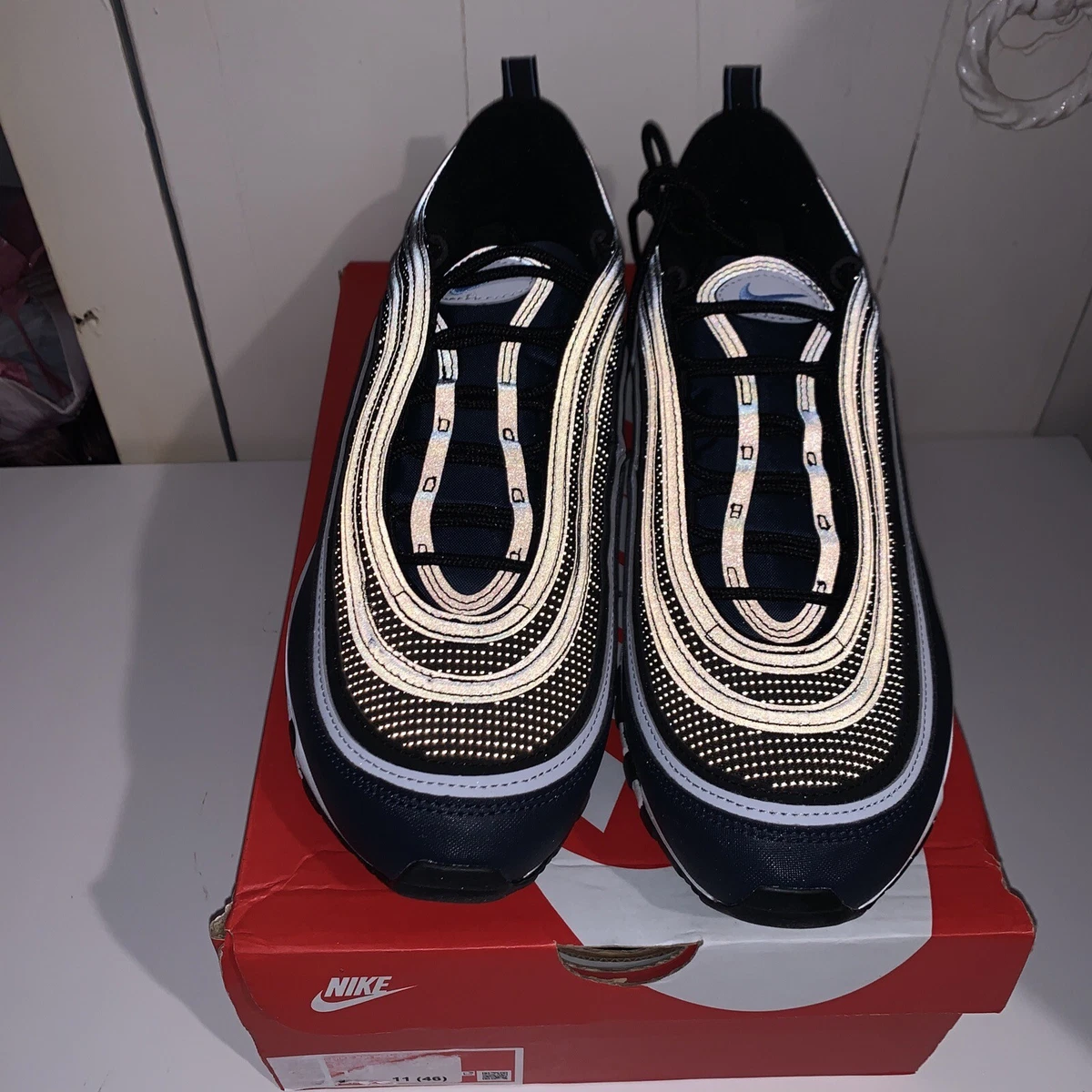 Nike Air Max 97 Mens Trainers Sneakers Size 11 UK 46 EU RRP 170