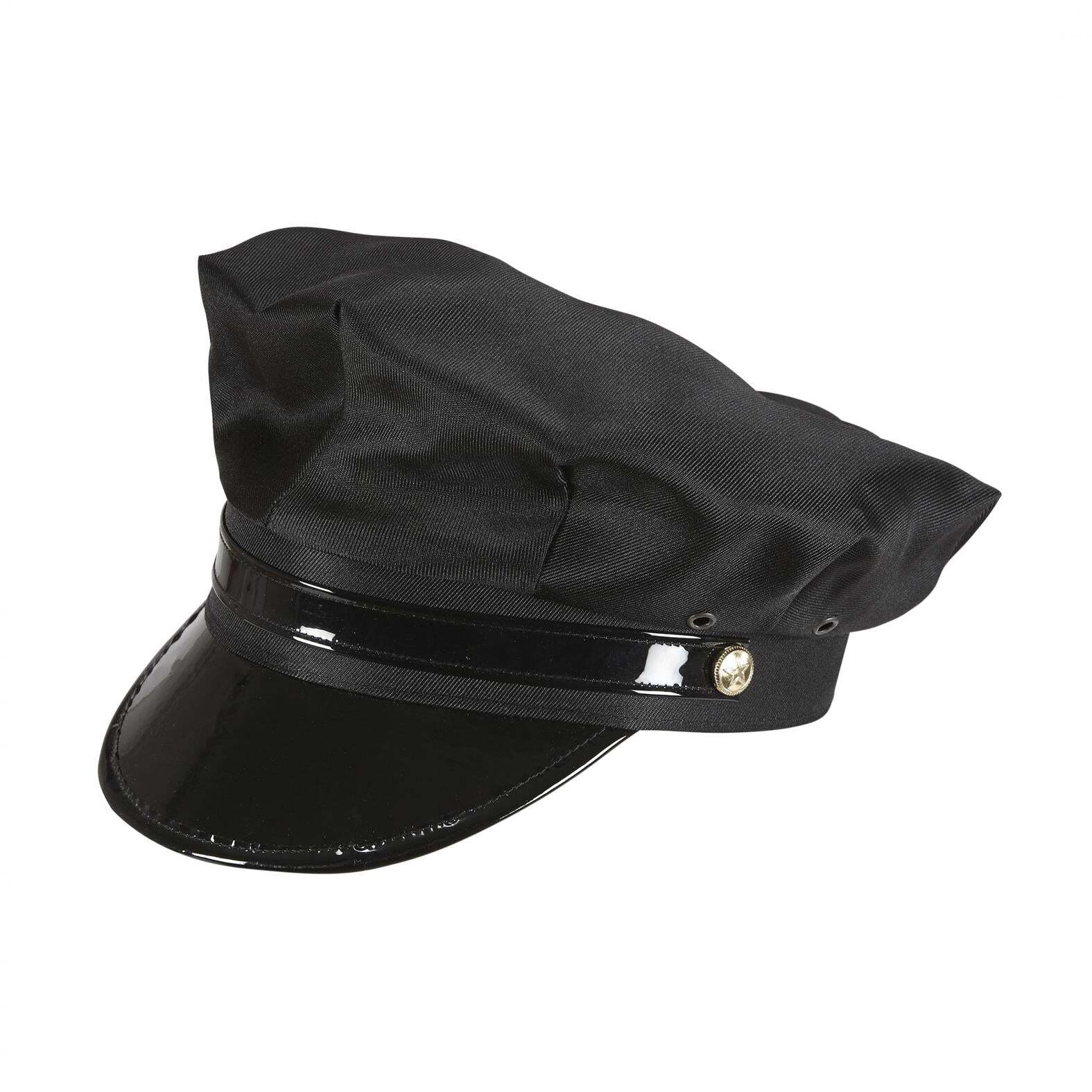 CAPPELLO NERO DA AUTISTA