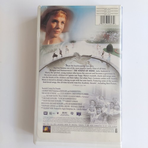 The Sound of Music, VHS Band 1996 Klapphülle, Julie Andrews Musical - Bild 2 von 4