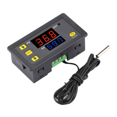 AC110V-220V 12V 10A W3230 LCD Thermostat Temperature Controller Regulator Meter