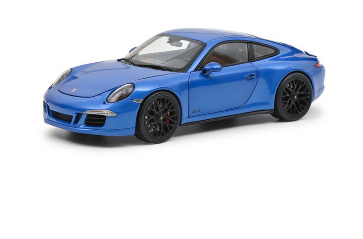 Schuco 1/18 Scale Porsche 911 Carrera GTS Blue Diecast car