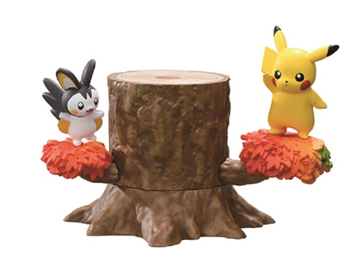 RE-MENT Pokemon Forest 5 Afternoon Atsumete Stackable Tree Figure