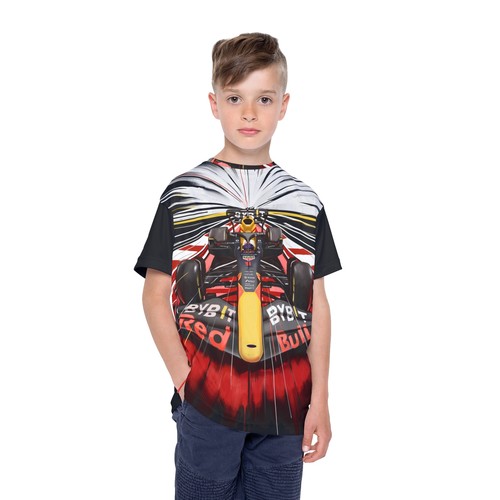 Max verstappen f1 Kids Sports Jersey (AOP) - Picture 4 of 17