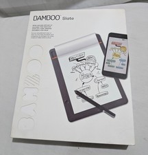 Wacom Bamboo Slate Small A5 Smartpad CDS610 Digital Notebook Pen Open Box