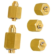 Injector Rail Fuel Line Cap Set - 5 Pcs Rail Fuel Injector Block-off Cap 10810