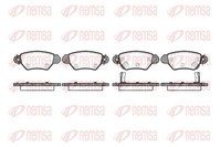 Bremsbelagsatz Scheibenbremse Remsa 0685.02 FüR Opel Zafira CC Astra T98 F70 16V