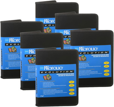 Itoya Art EV-12-4 4 X 6''  Evolution Presentation & Display Book (6-Pack)