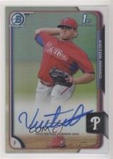 2015 Bowman Chrome Prospects Refractor 6/499 Victor Arano #BCAP-VA Auto 1og