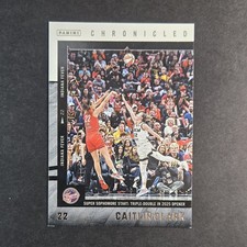 Caitlin Clark 2025 Panini Caitlin Clark Chronicled WNBA #20 Indiana Fever NM/M