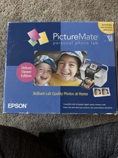 Epson PictureMate Personal Photo Lab Printer With Original Manuals And Software