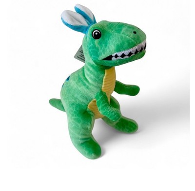 T-Rex Dinosaur with Bunny Ears Plush Toy Green, Easter by Way To Celebrate 9 