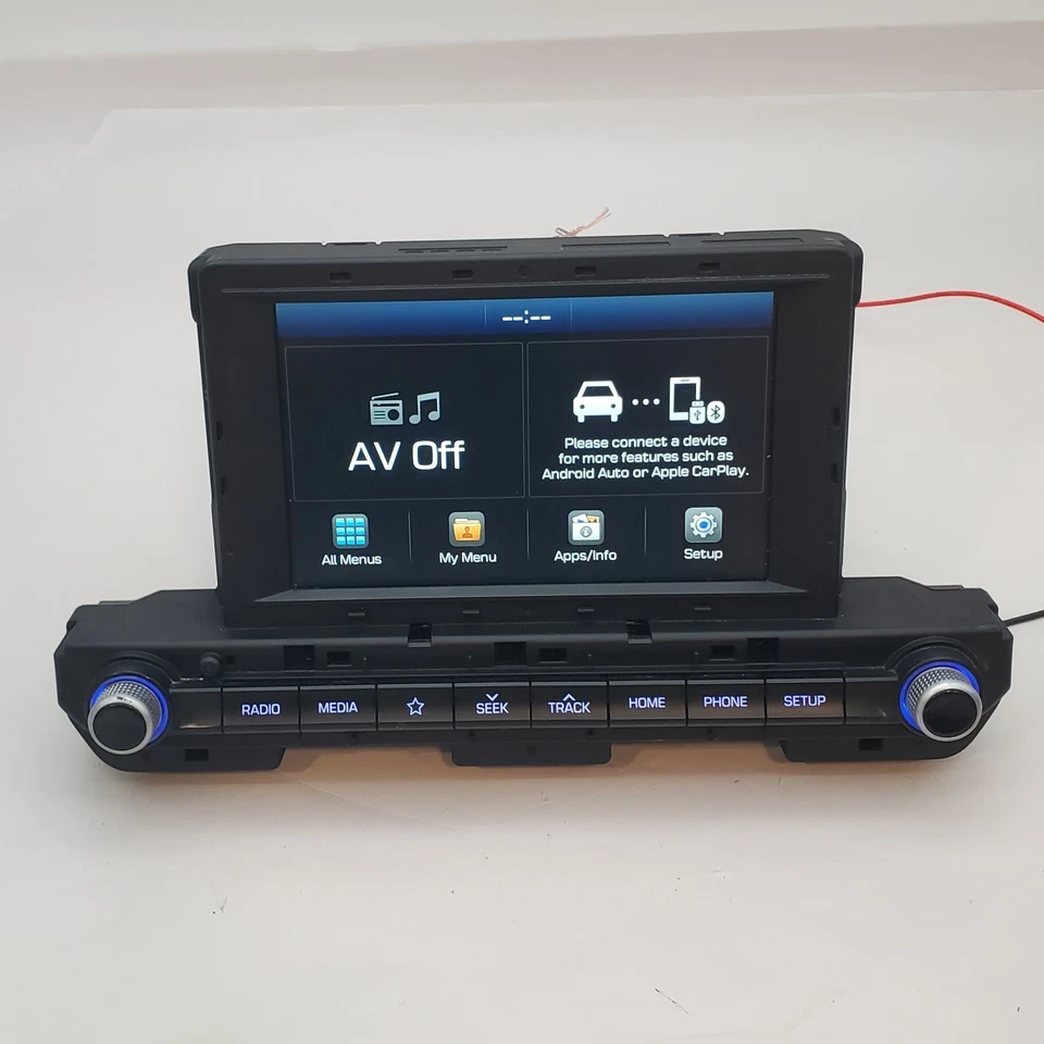 Hyundai Elantra 2019-2020 receptor de radio pantalla táctil 96960-F2UA0-SSH Foto 4 de 4