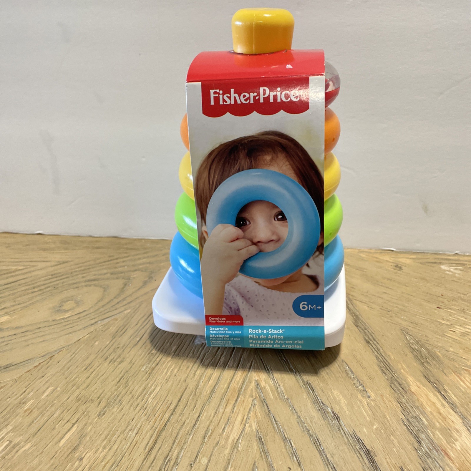 Fisher Price – Piramide 5 Anelli Eco