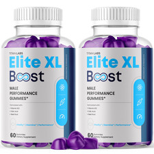 2 Pack Elite XL Boost ACV Gummys Support Male Health EliteXLBoost 120 Gummies