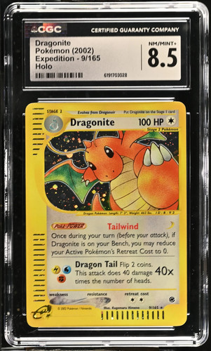 Dragonite graded CGC 8.5 for sale on eBay