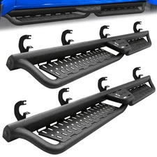For 19-26 Chevy Silverado/GMC Sierra 1500 Crew Cab Running Boards Drop Steps Bar