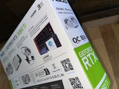 ASUS NVIDIA GeForce RTX 3060Ti Dual OC 8GB GDDR6X Video Graphics