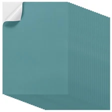 40Pcs Full Sheet Label Sticker Paper, A4 Shipping Labels, Light Blue