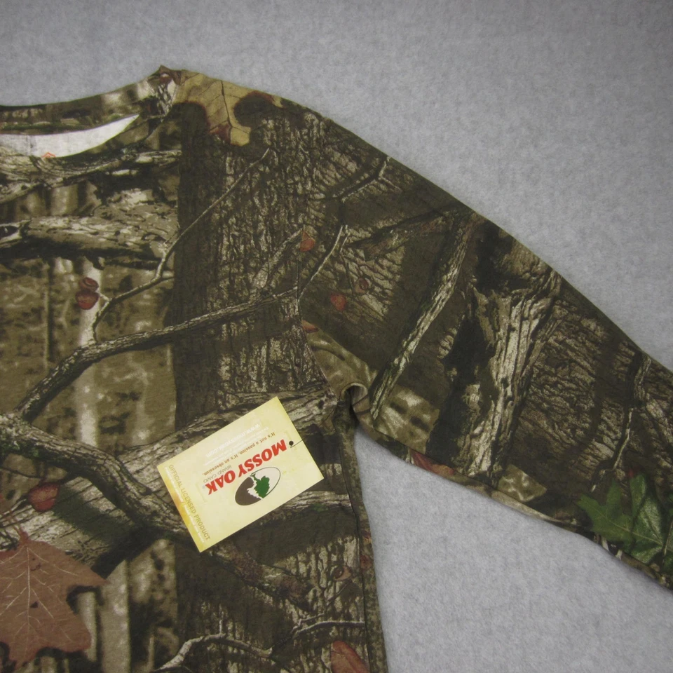 Game Winner Shirt Mens Small Camo Mossy Oak Long Sleeve Hunting Outdoor - Image 4 of 4