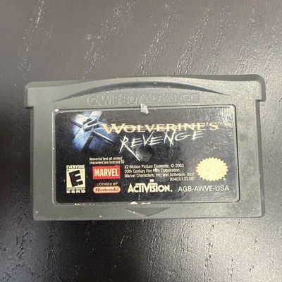 X2 Wolverine's Revenge (GameBoy Advance, 2003) GBA Cart Only - Tested & Working