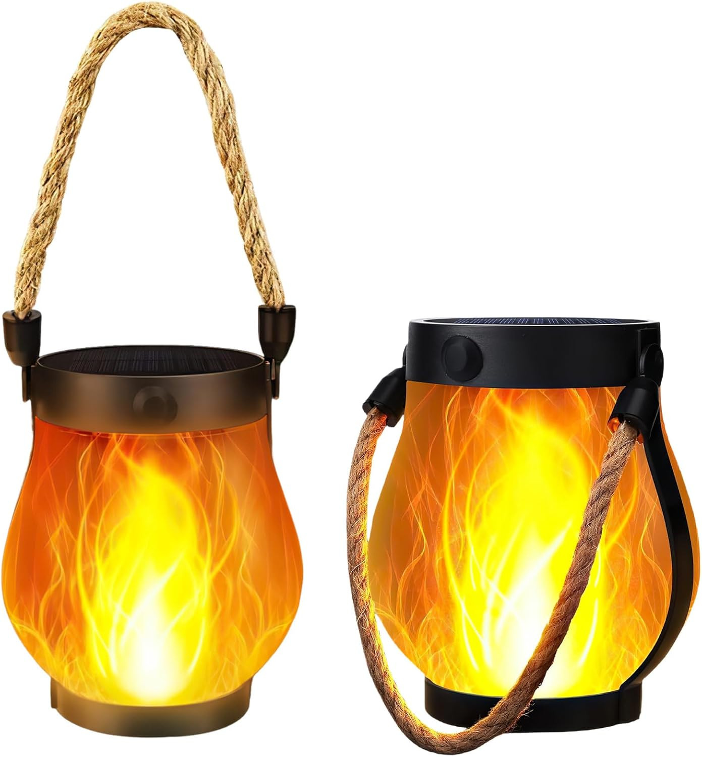 Lanterna Solare Effetto Fiamma 1500mAh - Illumina il tuo Outdoor con Stile