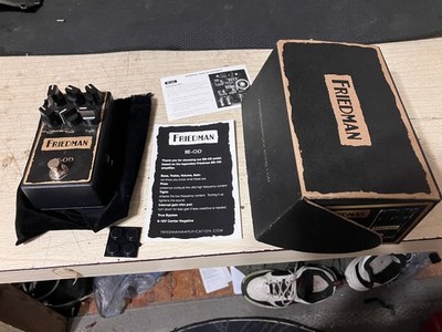 Friedman BE-OD Overdrive Distortion Guitar Effects Pedal
