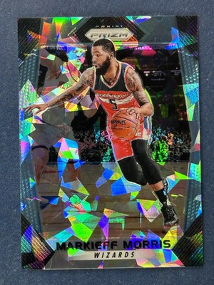 2017-18 Prizm Blue Ice #135 Markieff Morris Washington Wizards /99