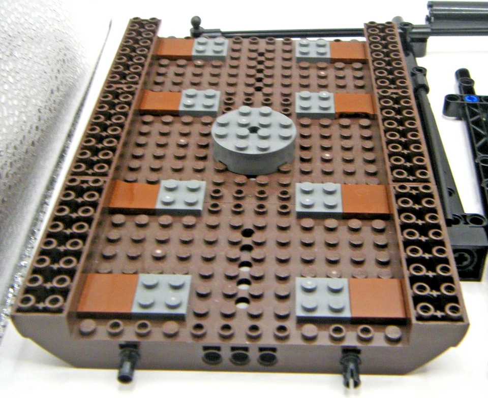 Lego Ship Boat Hull Dark Brown Lot Masts Pirates of the Caribbean - Image 2 of 4