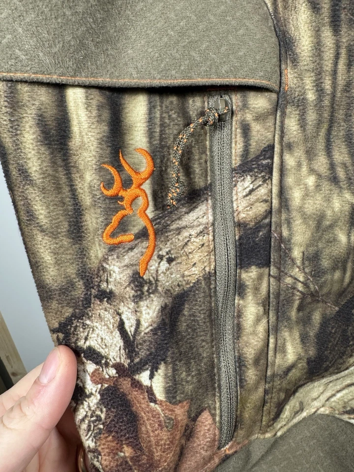 3XL Browning Hells Canyon Softshell Scent Control Hunting Pants Mossy Oak Camo - Image 2 of 4
