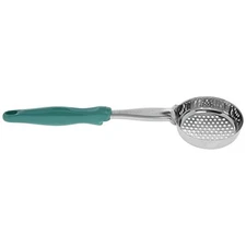 Vollrath 6432655 Teal 6 Ounce Round Perforated Spoodle