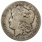 1903S Morgan Silver Dollar $1 Raw