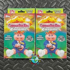 GARBAGE PAIL KIDS 2022 CHROME 5 5TH SERIES BRAND NEW/SEALED HANGER BOX LOT OF 2!