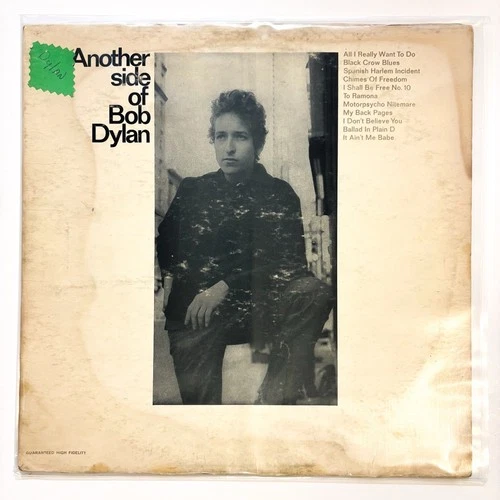 Bob Dylan – Another Side Of Bob Dylan LP Vinyl Record 1964 Original 2 Eye VG-