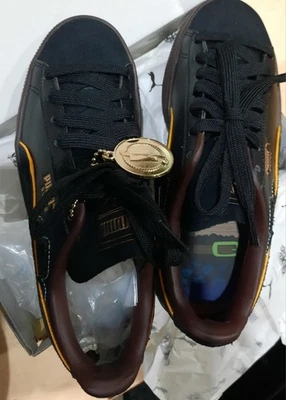 PUMA x ONE PIECE Suede Blackbeard Teech Sneakers Size uk 3 unisex youth - Image 1 of 4
