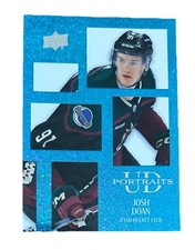 24-25 UD Series 2 Hockey Speckled Parallel RC Portraits P38 Josh Doan