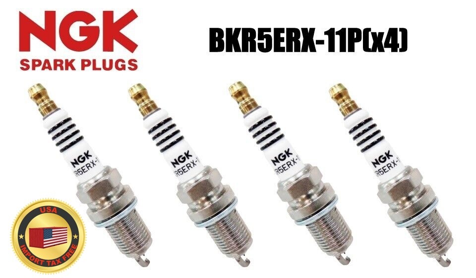 NGK Spark Plug For Honda Accord F18A F18B F20A F20B F22A/B Premium RX Plug 4Set