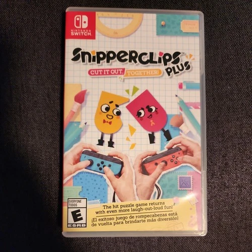 Nintendo Snipperclips Plus Nintendo Switch Multiplayer Puzzle Game