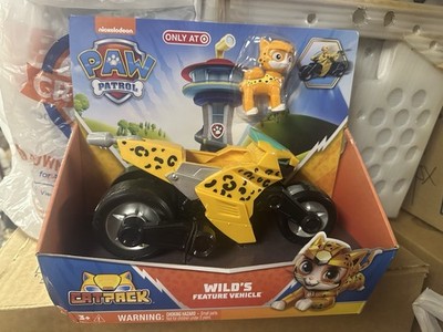 Target Exclusive Paw Patrol Cat Pack Wild's Feature Vehicle W/ Action Figure NEW