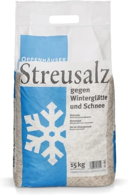 Oppenhäuser Streusalz Auftausalz Streugut Streumittel grobkörnig 15kg